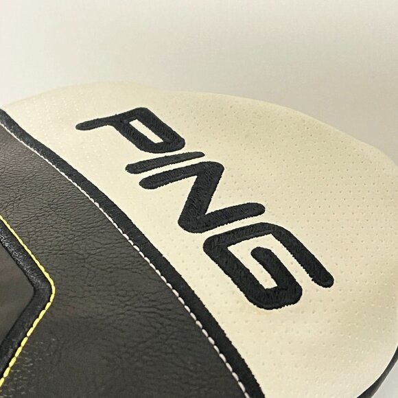 PING G430 Driver Leather Headcover Black/White - Excellent Condition. AUTHENTIC - Picture 5 of 5